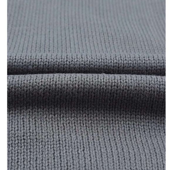 Black Sherpa Knit Hooded Cardigan Front Pockets Long Sleeves Hip Length - Picture 14 of 16